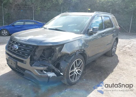 2016 Ford Explorer Sport из США, поврежденный, VIN 1FM5K8GT1GGB68631